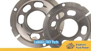 Parti della pompa idraulica dell'escavatore Liebherr FMV