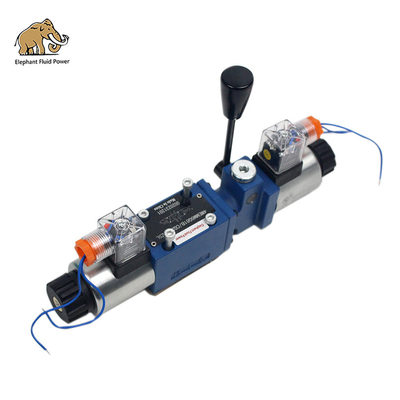 Valvola di inversione di solenoide idraulica elettro manuale non controllata Rexroth 4WE6J61B CG24N9Z5L
