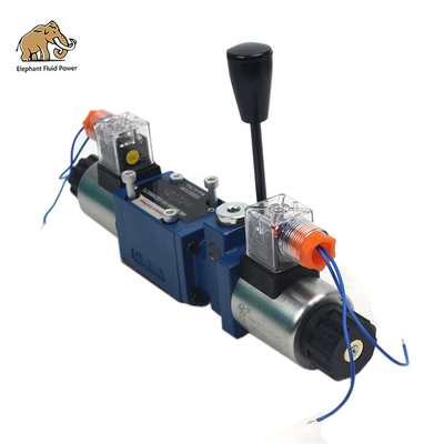 Valvola di inversione di solenoide idraulica elettro manuale non controllata Rexroth 4WE6J61B CG24N9Z5L