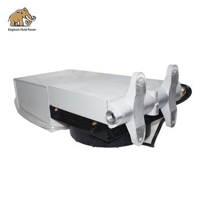 In magazzino Radiatore di raffreddamento dell'olio del miscelatore di calcestruzzo 18L 20L 24L 26L Ventilatore, per camion miscelatore di calcestruzzo Produzione, riparazione