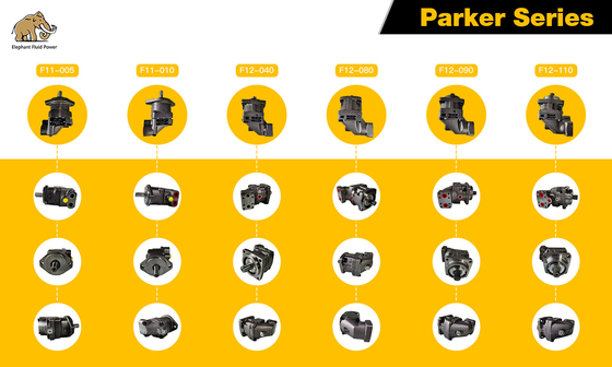 Parker F11 F12 F11-005-MB-CV-K-000 Parker Motore a pistoni idraulico per sostituzione originale