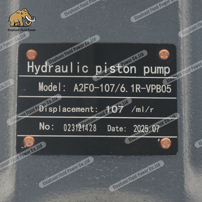 Pompa idraulica A2FO107/61R-VPB05 di nuova generazione disponibile a magazzino, compatibile al 100% con OEM e Rexroth