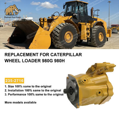 Pompa a pistoni idraulica base da 37Cc per Caterpillar CAT 980G 980H Wheel Loader